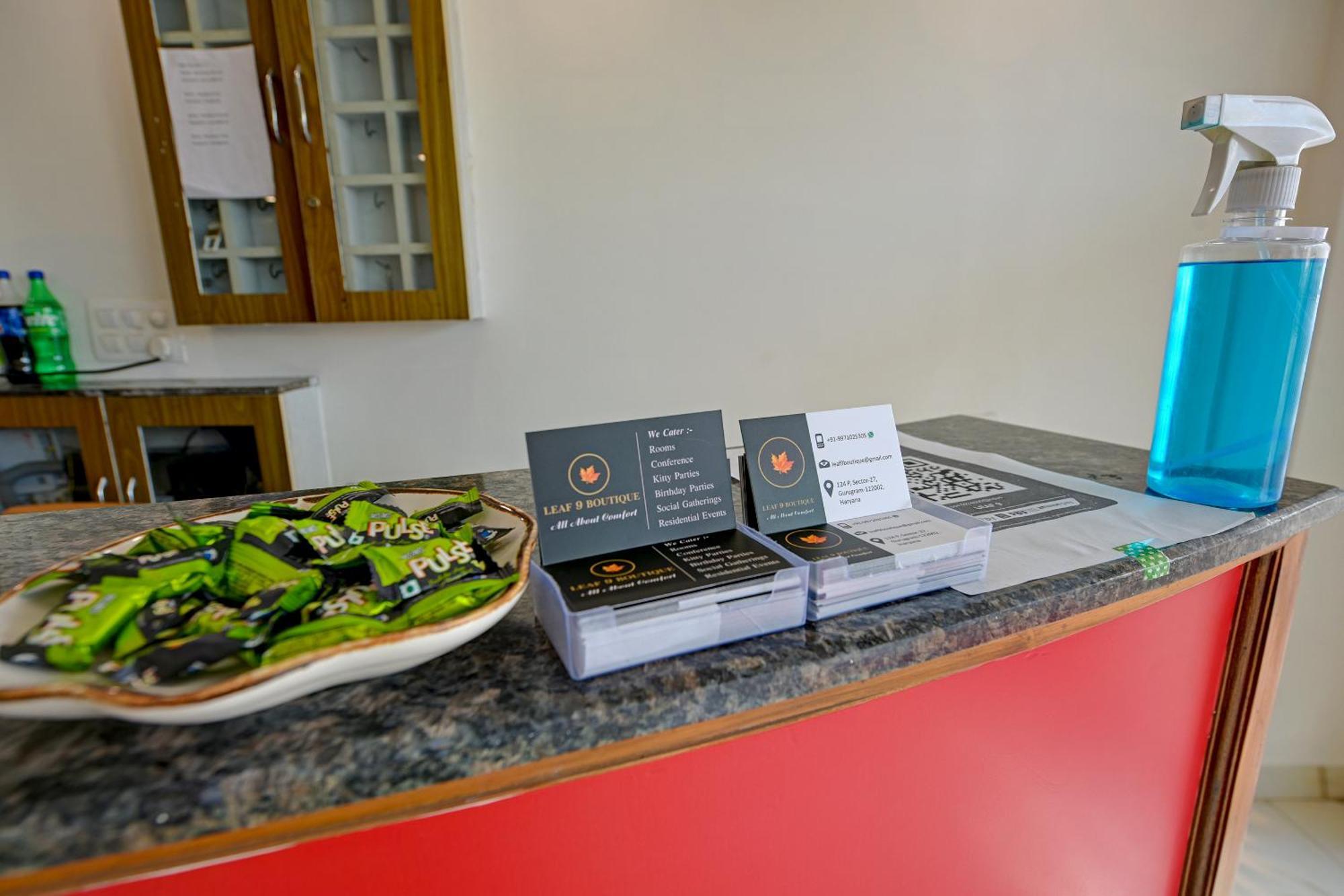 Hotel Leaf 9 Boutique, Near Golf Course Road And Galleria Market Gurgáon Exteriér fotografie