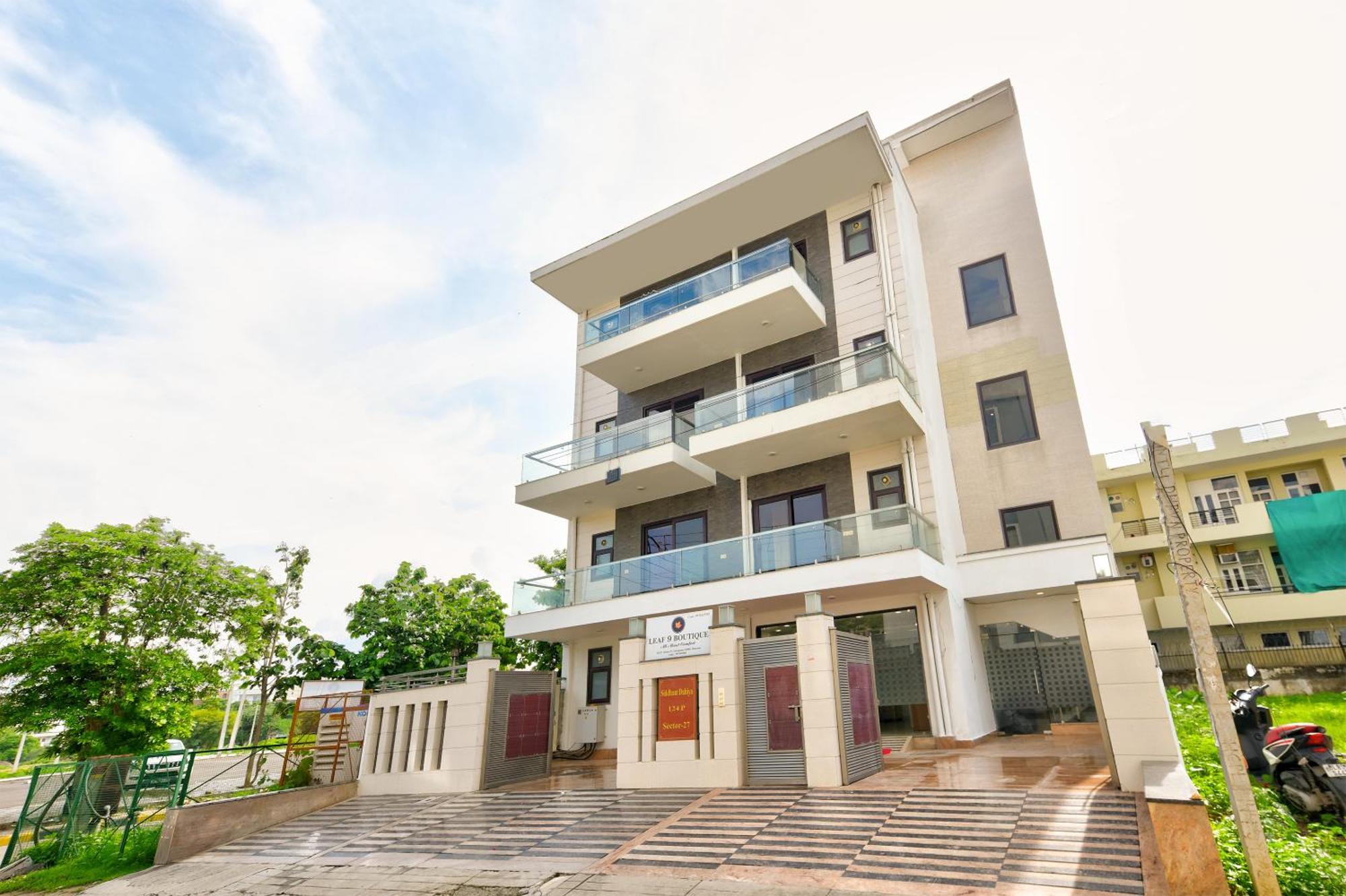Hotel Leaf 9 Boutique, Near Golf Course Road And Galleria Market Gurgáon Exteriér fotografie
