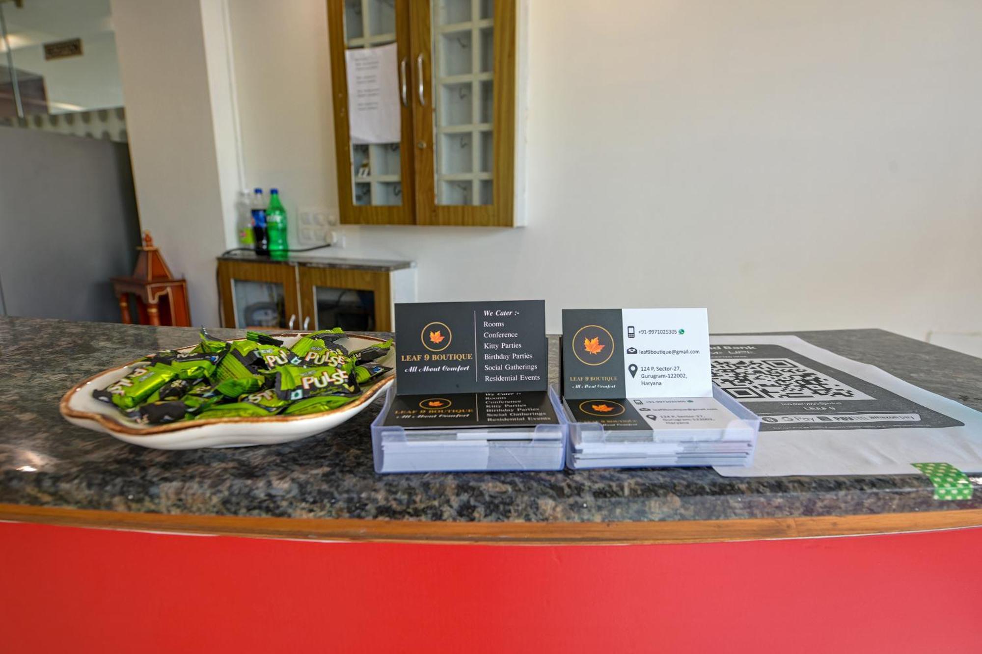 Hotel Leaf 9 Boutique, Near Golf Course Road And Galleria Market Gurgáon Exteriér fotografie